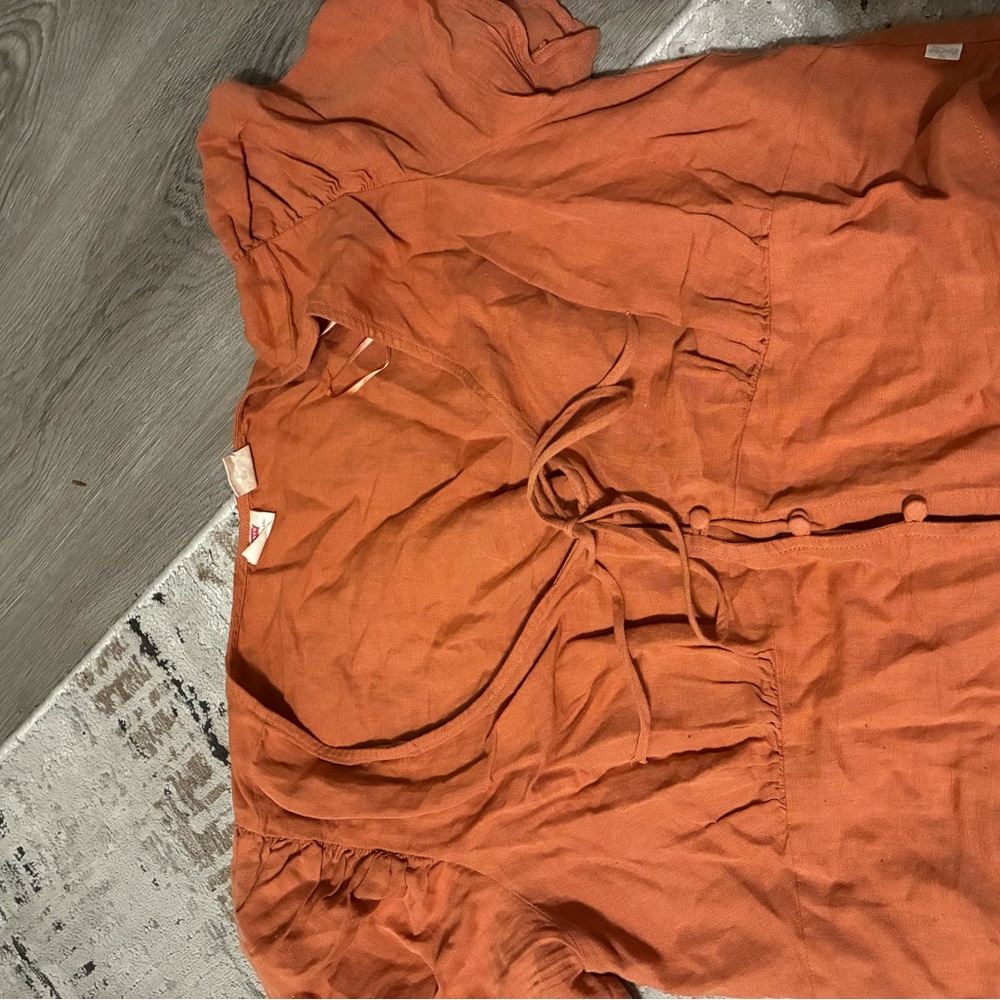 Levi's Burnt Orange Blouse